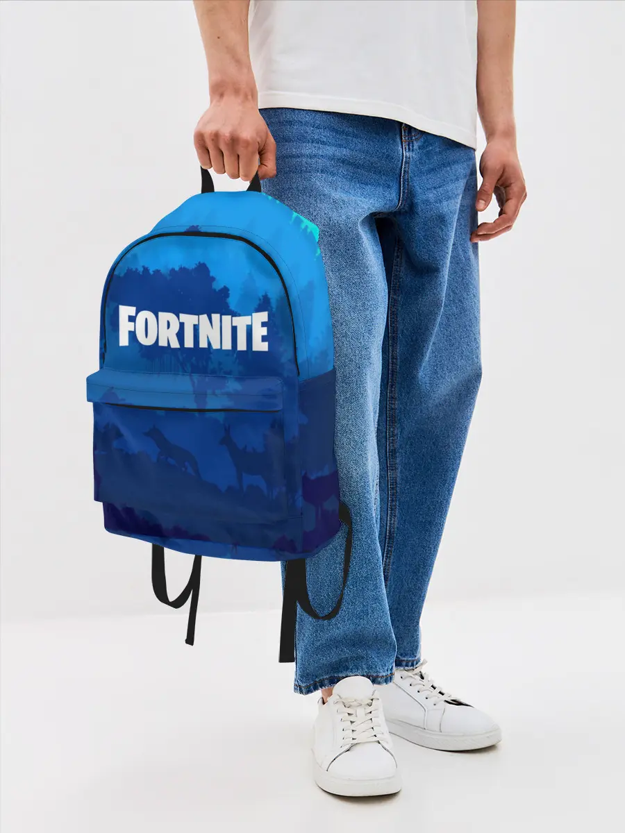 Рюкзак джинсовый / Fortnite