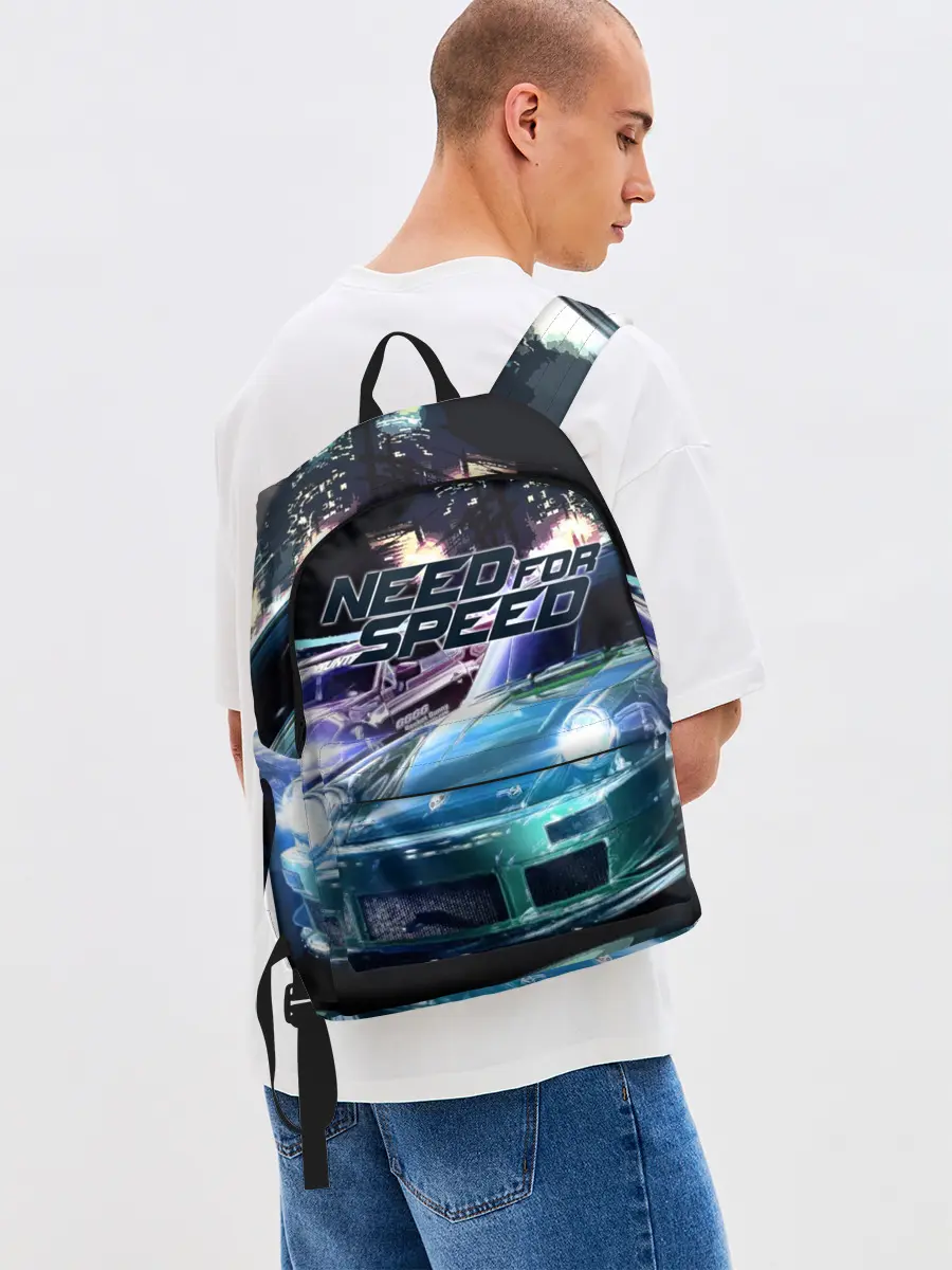 Рюкзак джинсовый / Need for Speed