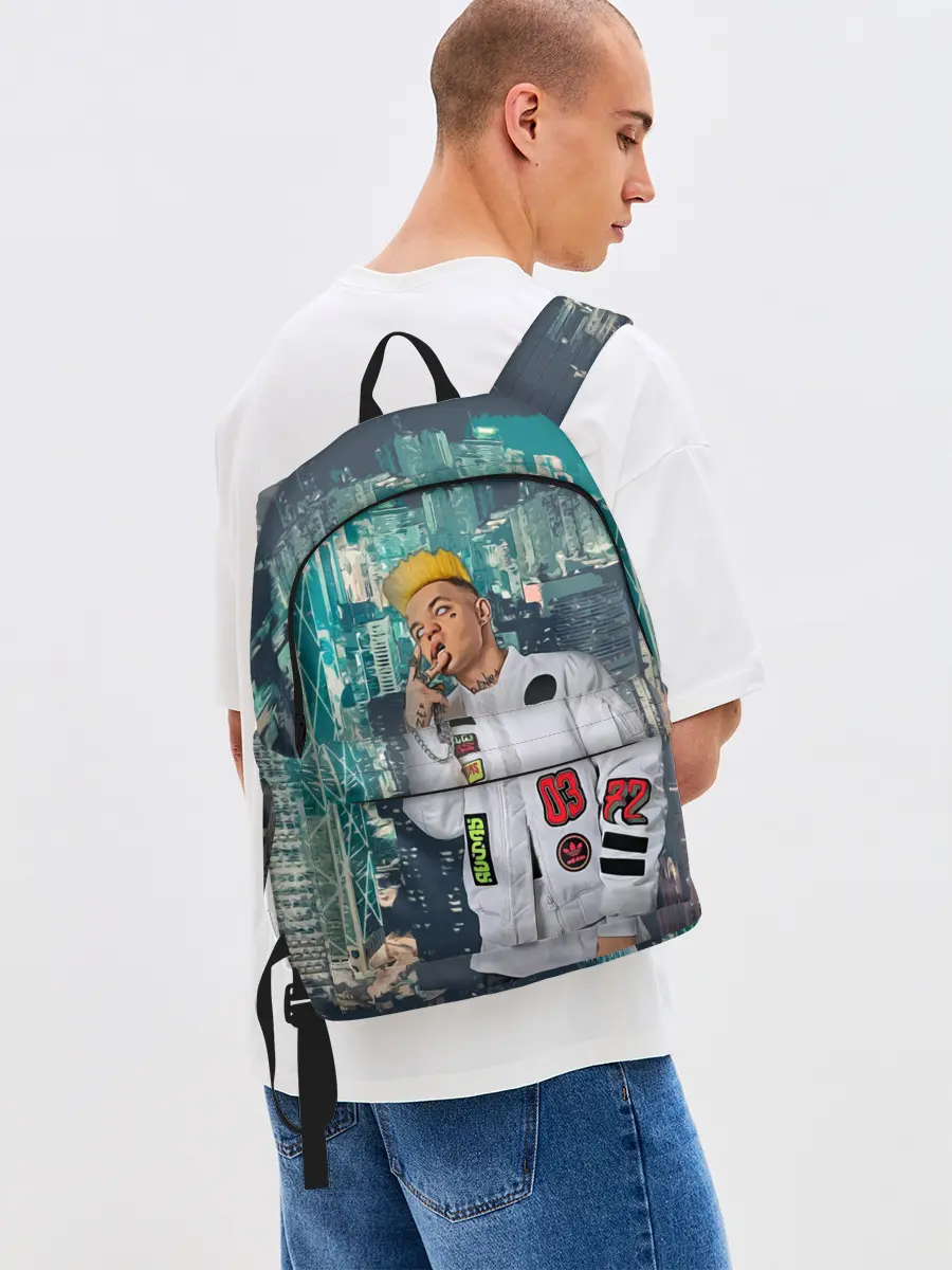 Рюкзак джинсовый / Сайонара бой