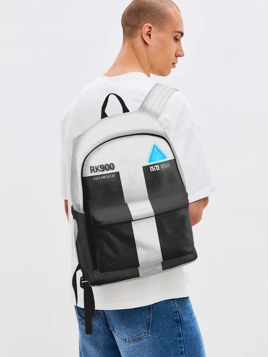 Рюкзак джинсовый / Connor Detroit: Become Human