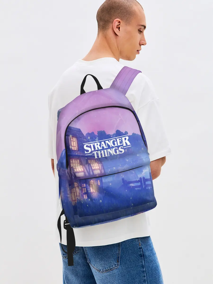 Рюкзак джинсовый / Очень странные дела