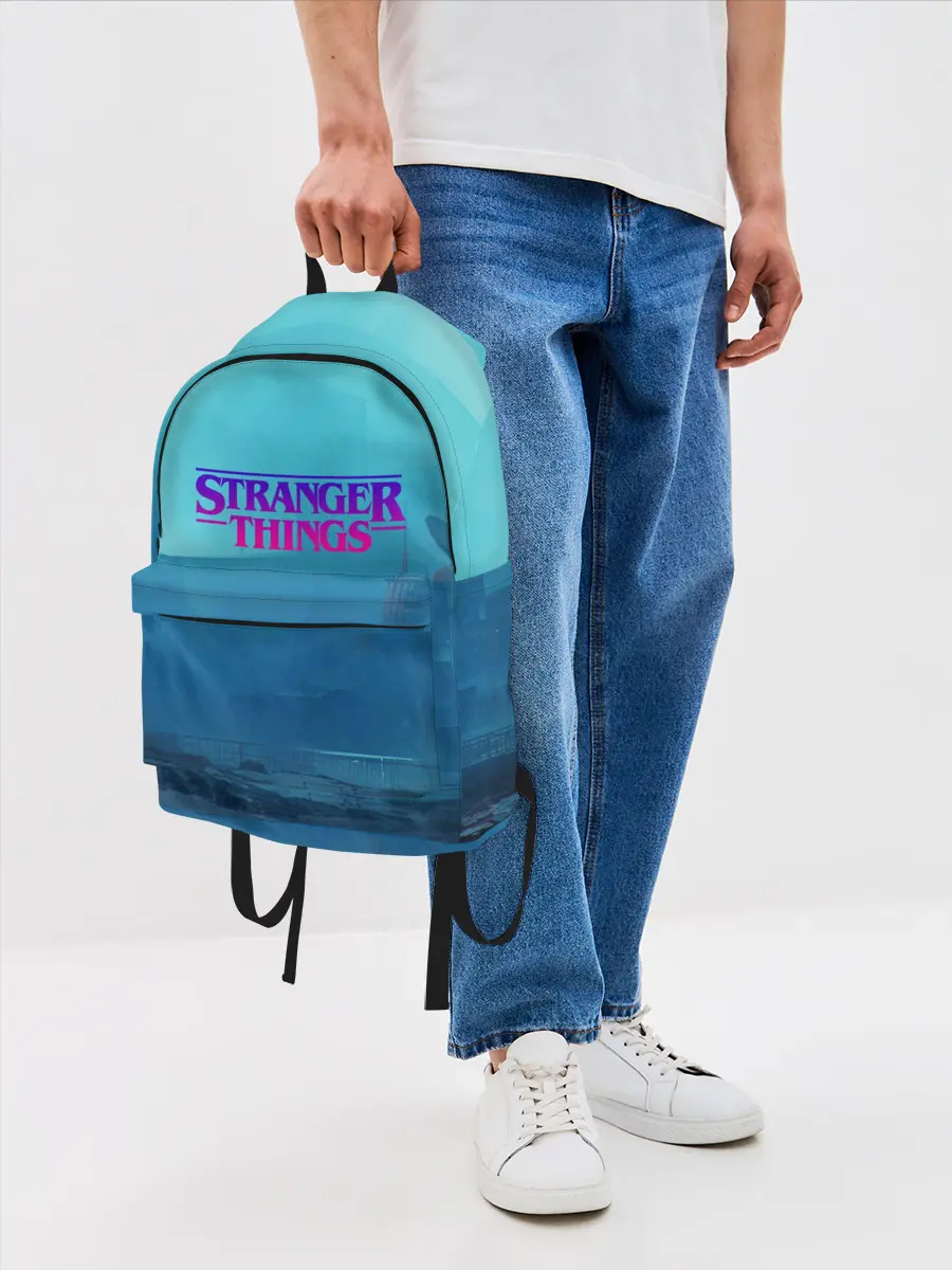 Рюкзак джинсовый / Очень странные дела