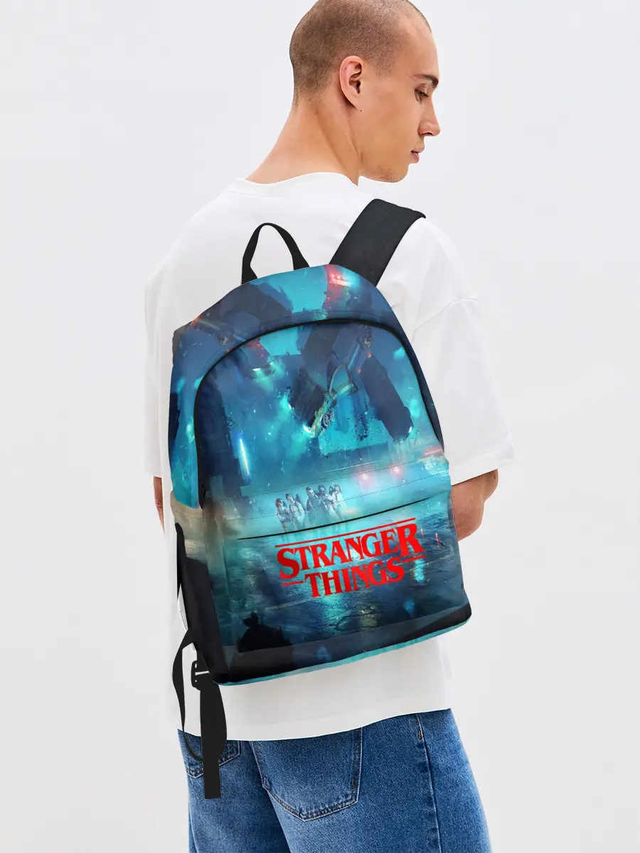 Рюкзак джинсовый / Очень странные дела