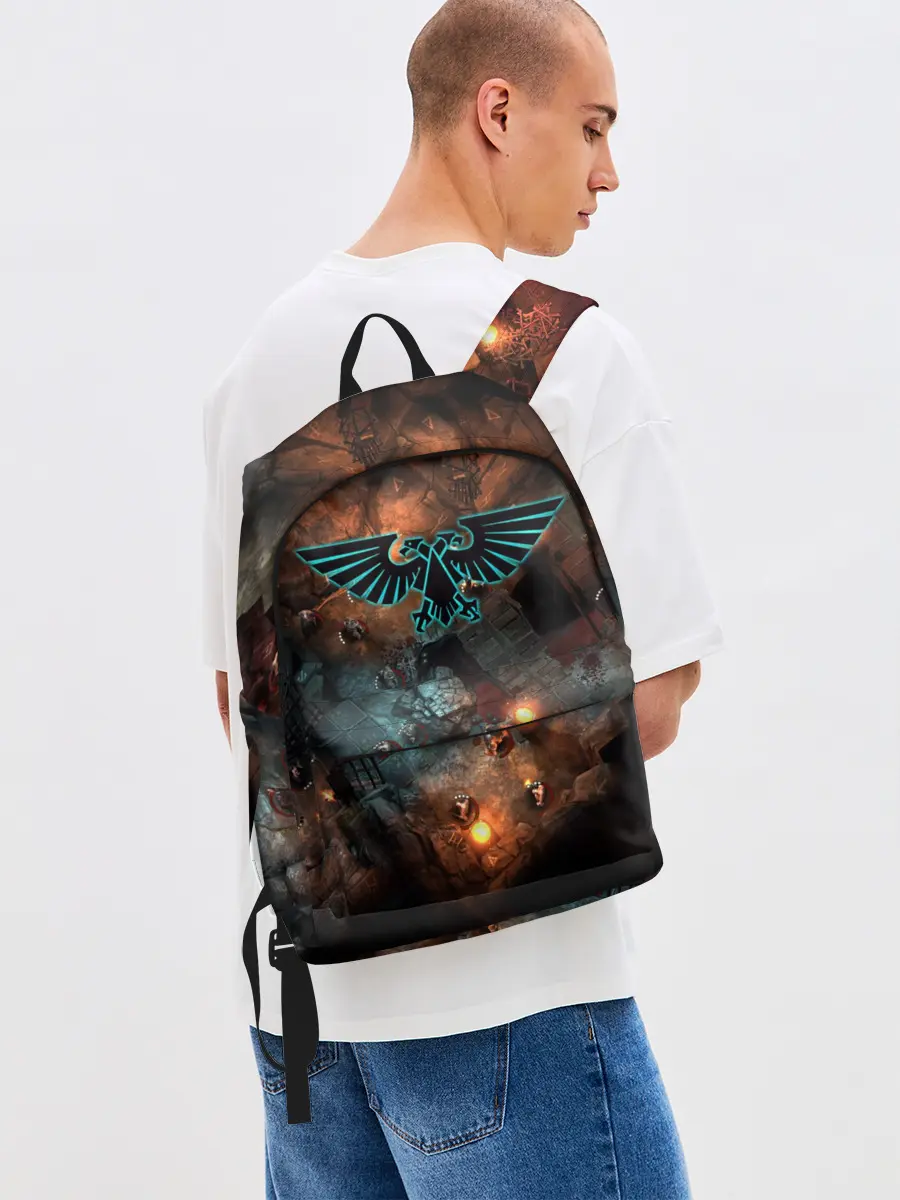 Рюкзак джинсовый / Warhammer