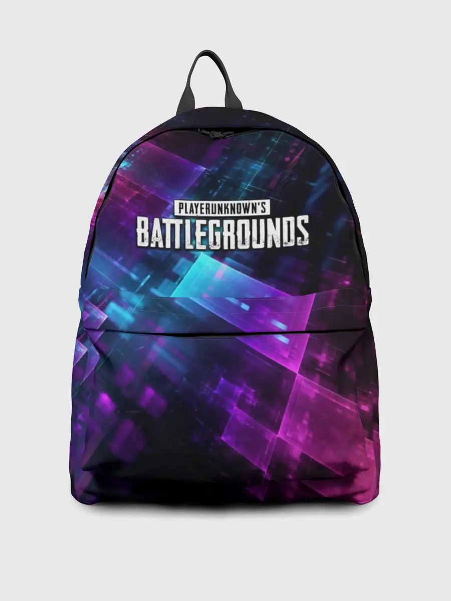 Рюкзак джинсовый / Pubg neon style 2019