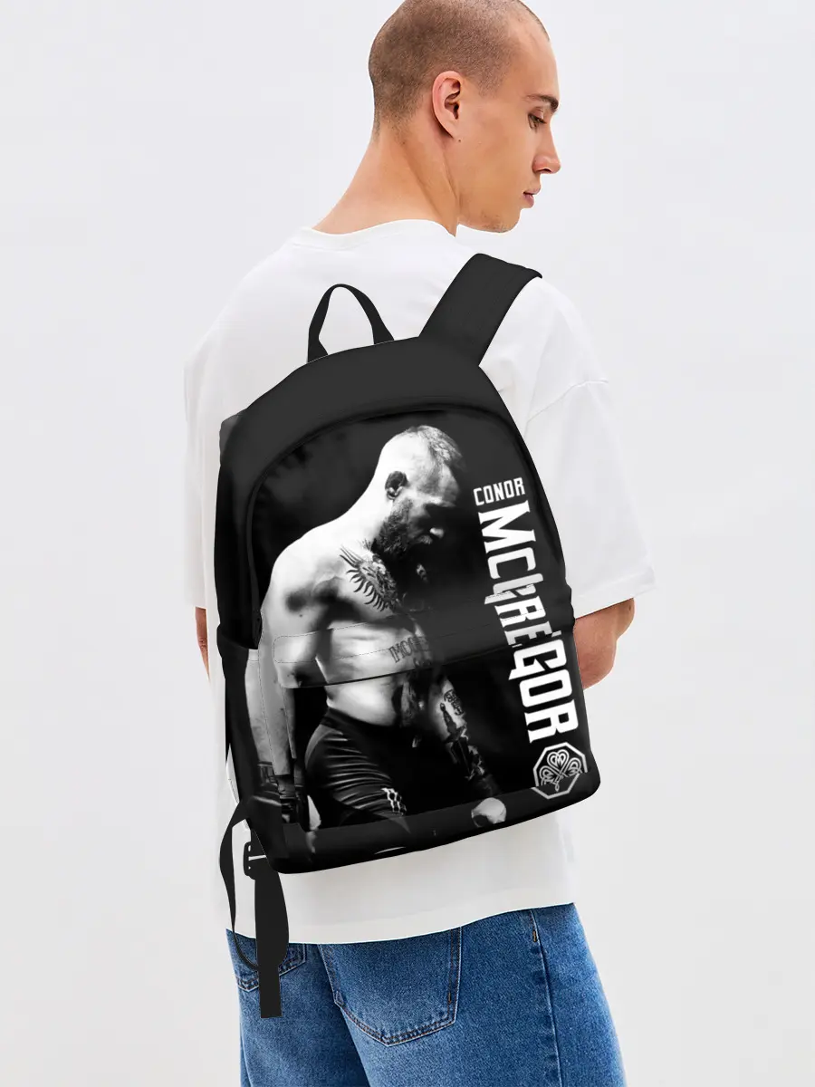 Рюкзак джинсовый / Конор МакГрегор