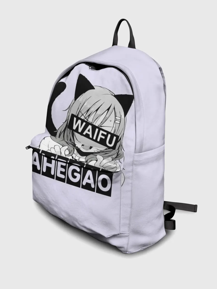 Рюкзак джинсовый / Ahegao Waifu
