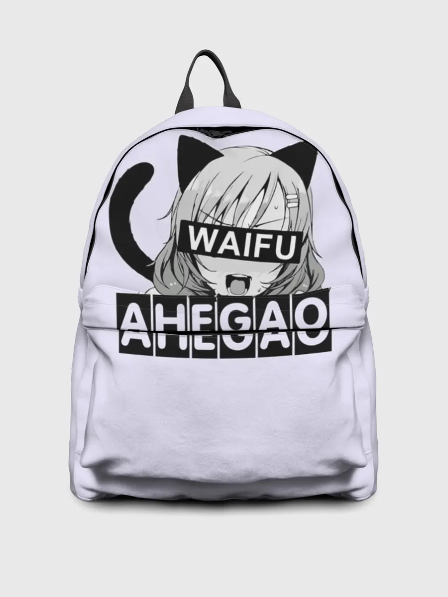 Рюкзак джинсовый / Ahegao Waifu