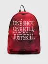 Рюкзак джинсовый / One Shot One Kill