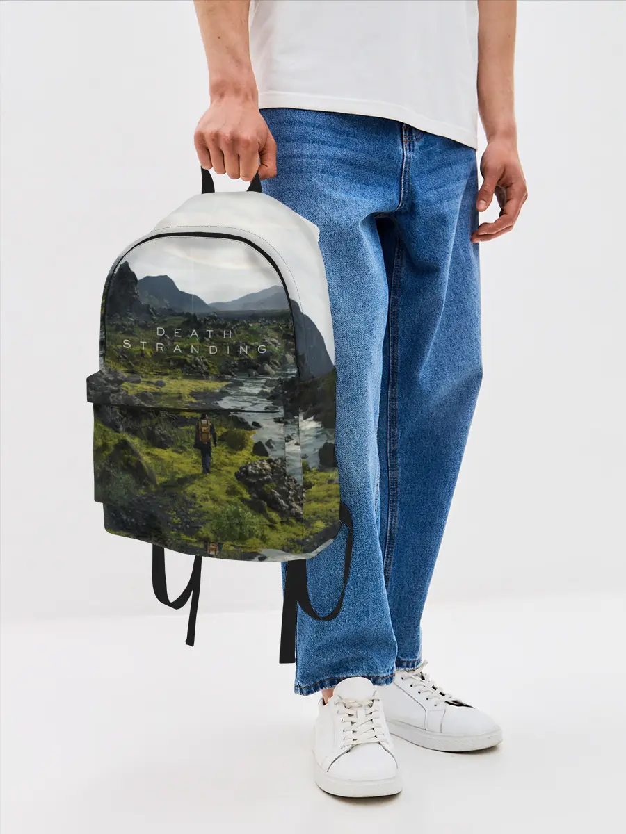 Рюкзак джинсовый / Death Stranding