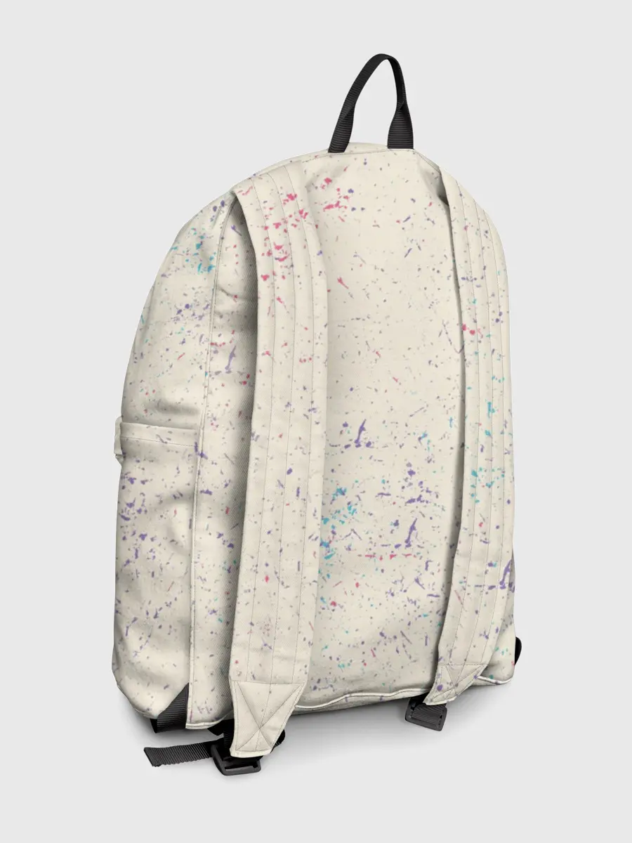 Рюкзак джинсовый / Никогда не сдавайся