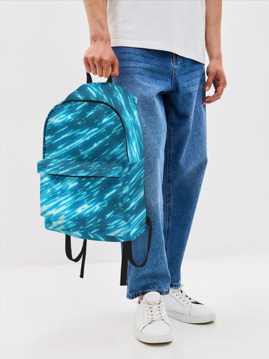 Рюкзак джинсовый / ЛЕДЯНОЙ ШТОРМ
