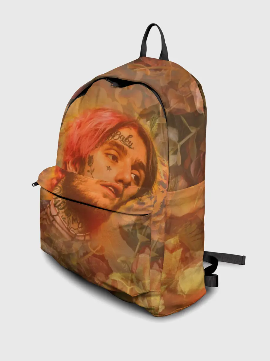 Рюкзак джинсовый / Lil Peep rose