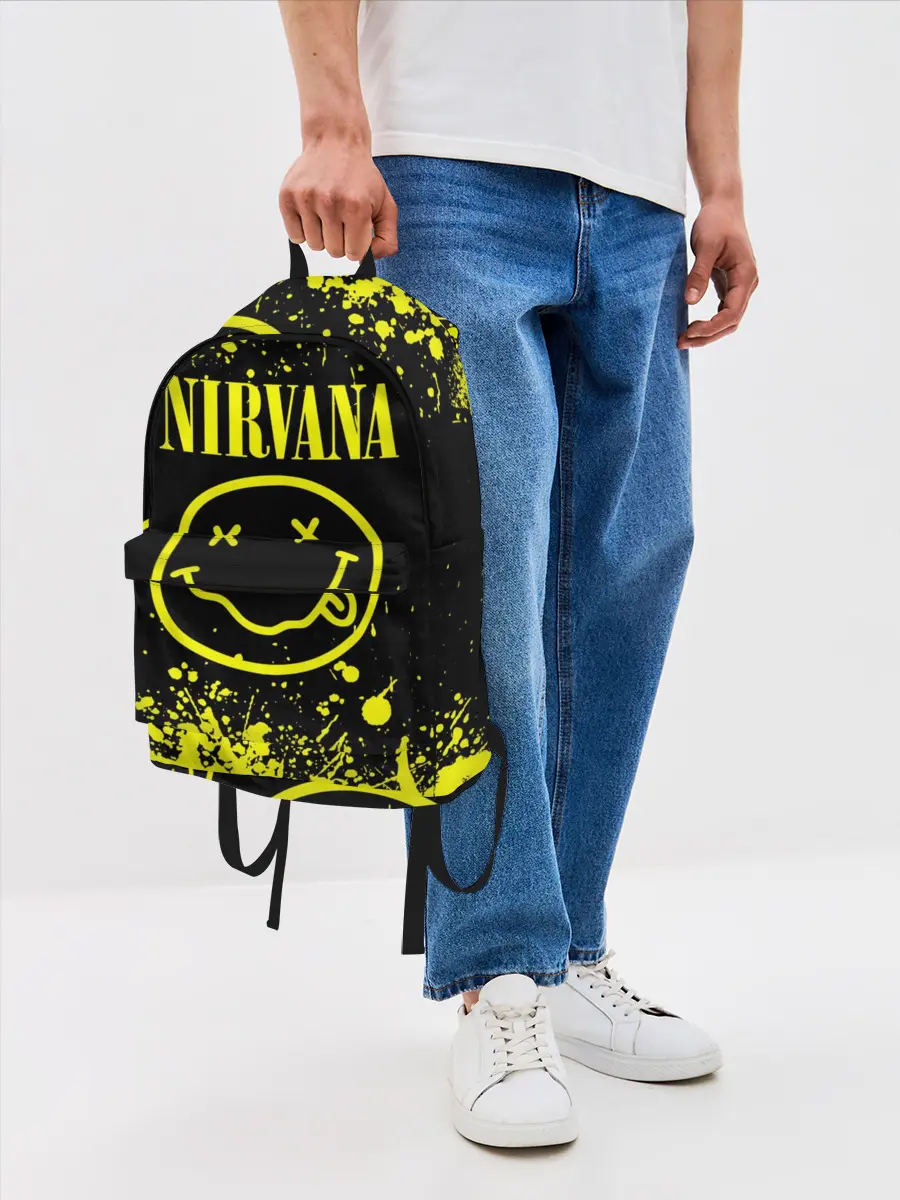 Рюкзак джинсовый / Nirvana