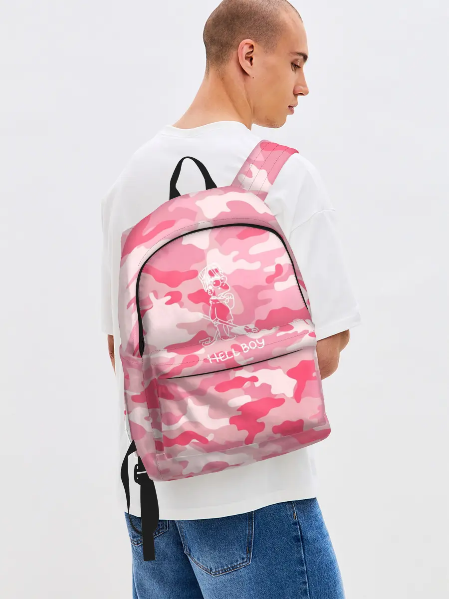 Рюкзак джинсовый / Hellboy