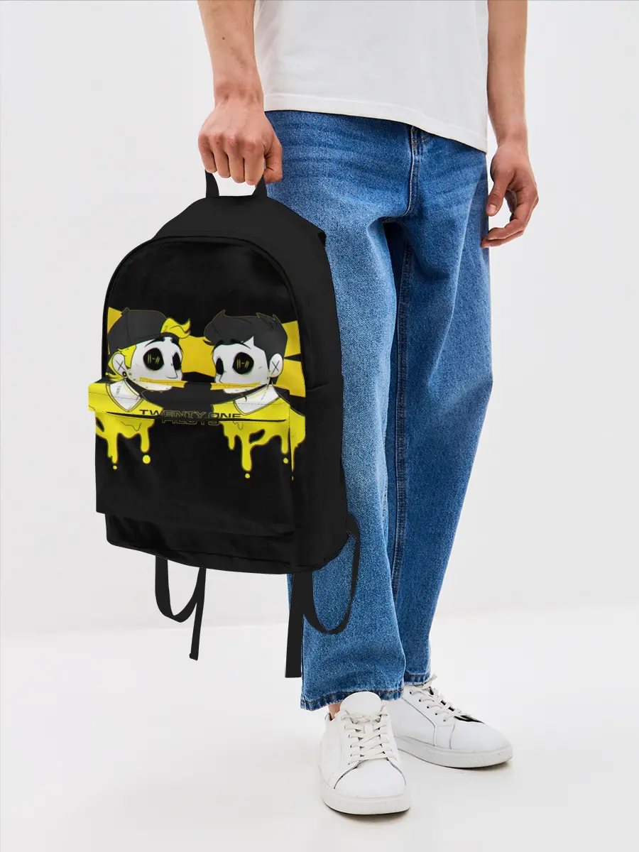 Рюкзак джинсовый / Twenty One Pilots