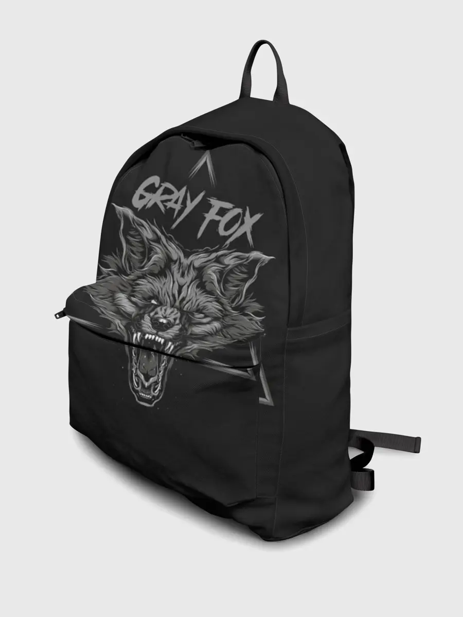 Рюкзак джинсовый / Серый Лис