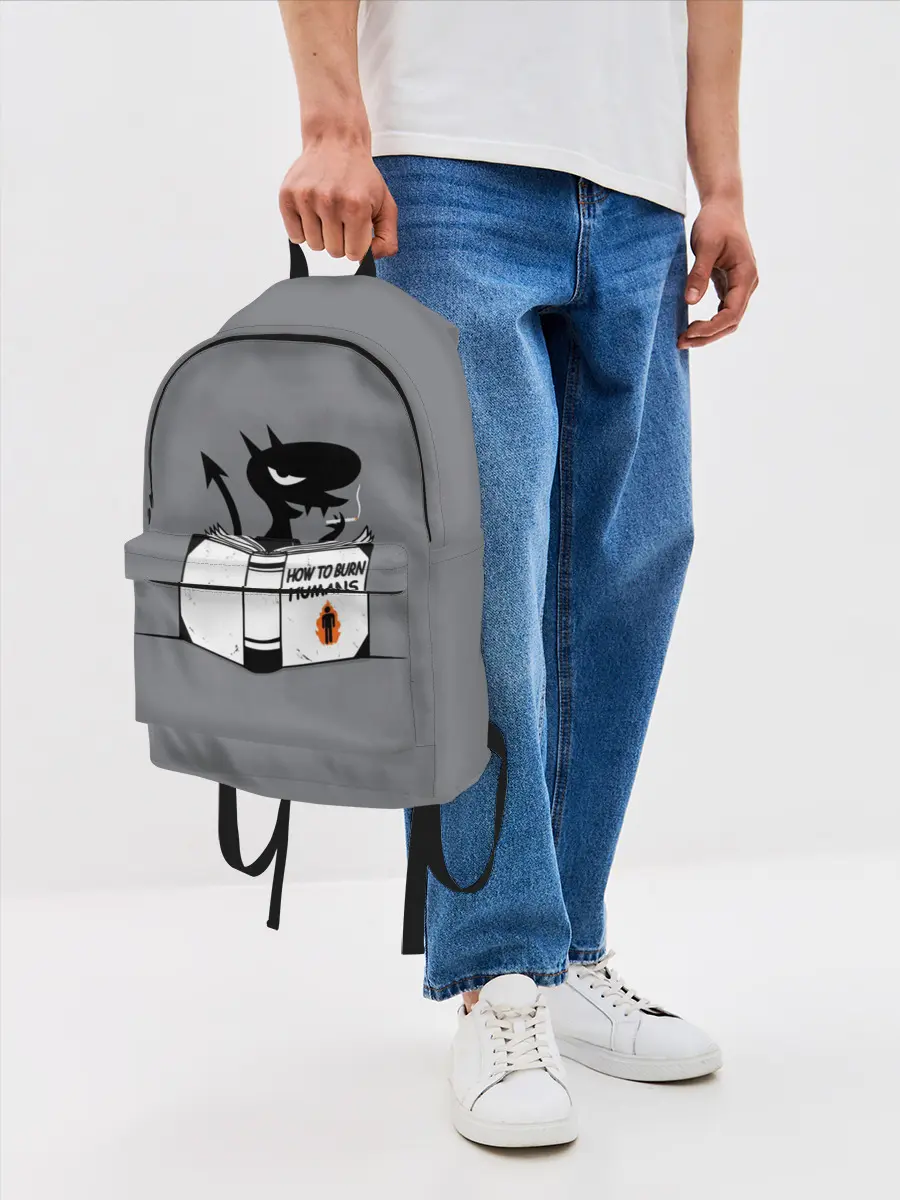 Рюкзак джинсовый / Luci. How to burn humans