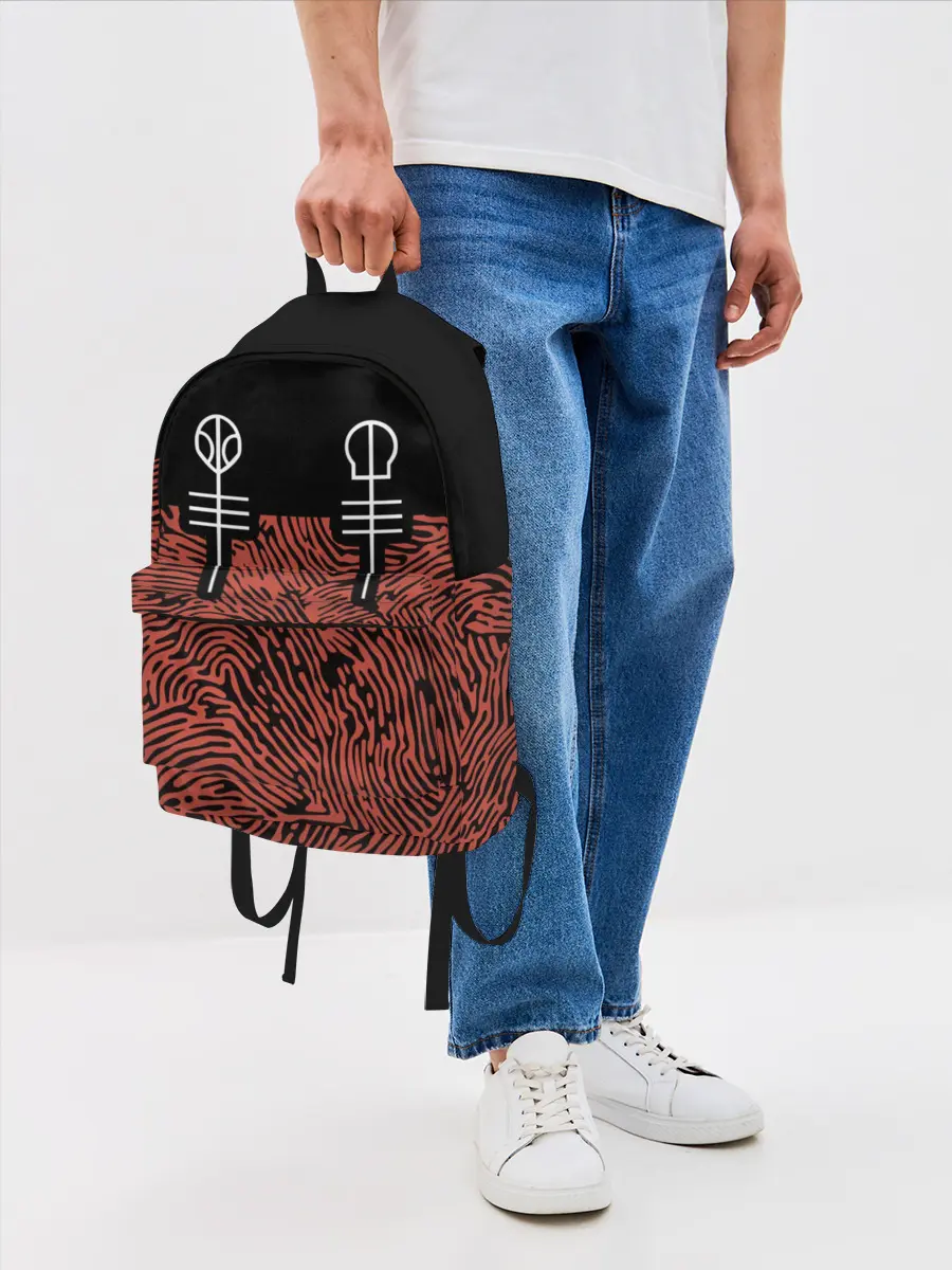 Рюкзак джинсовый / Twenty One Pilots - Blurryface