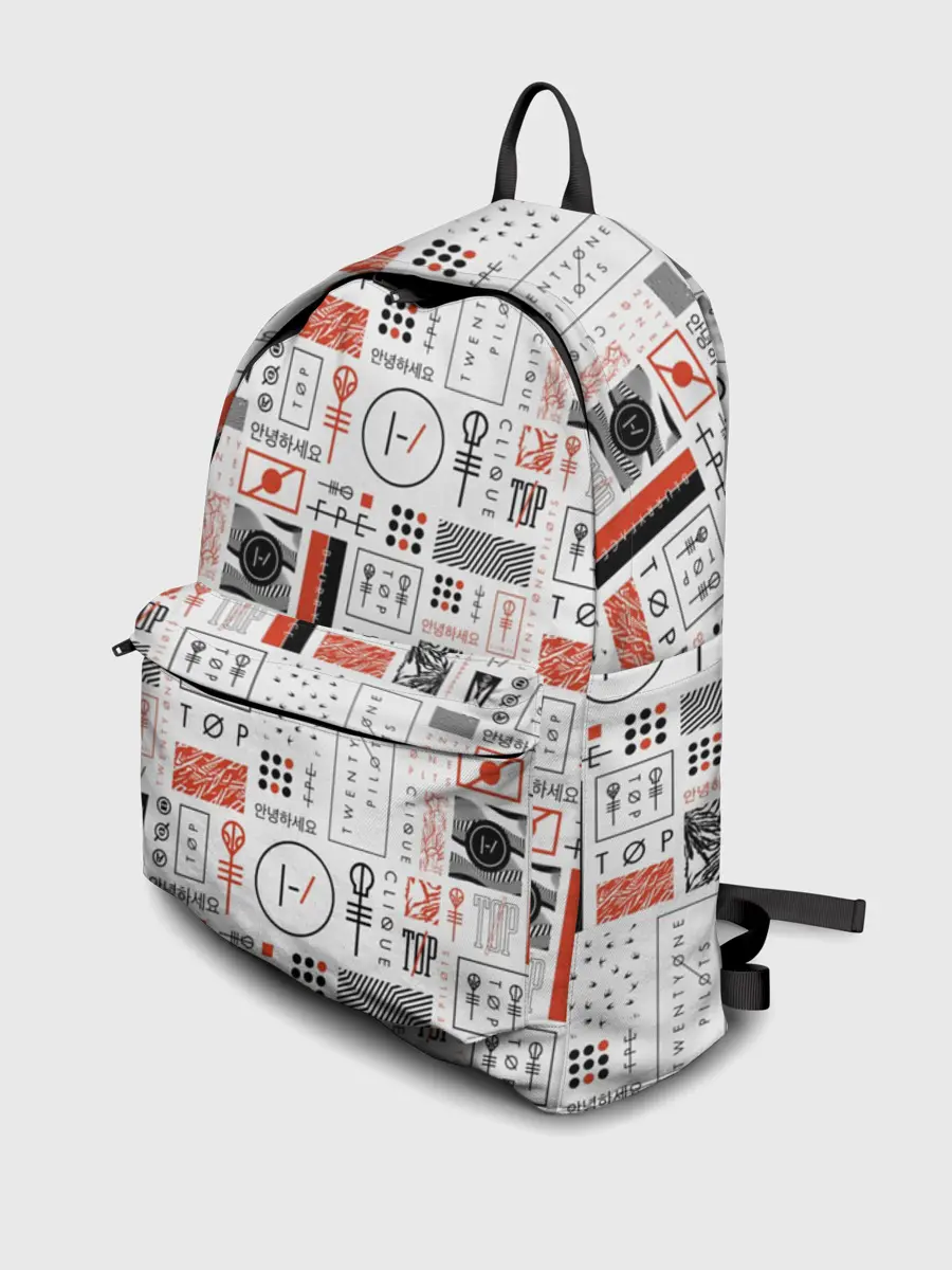 Рюкзак джинсовый / Twenty One Pilots - Blurryface