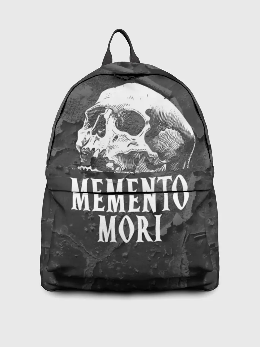 Рюкзак джинсовый / Memento mori