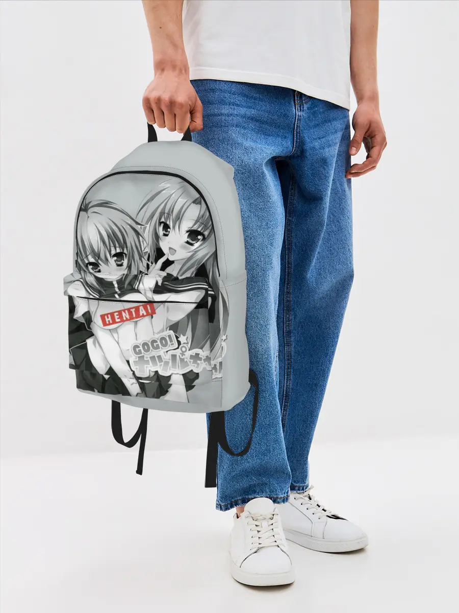 Рюкзак джинсовый / Японская анимация