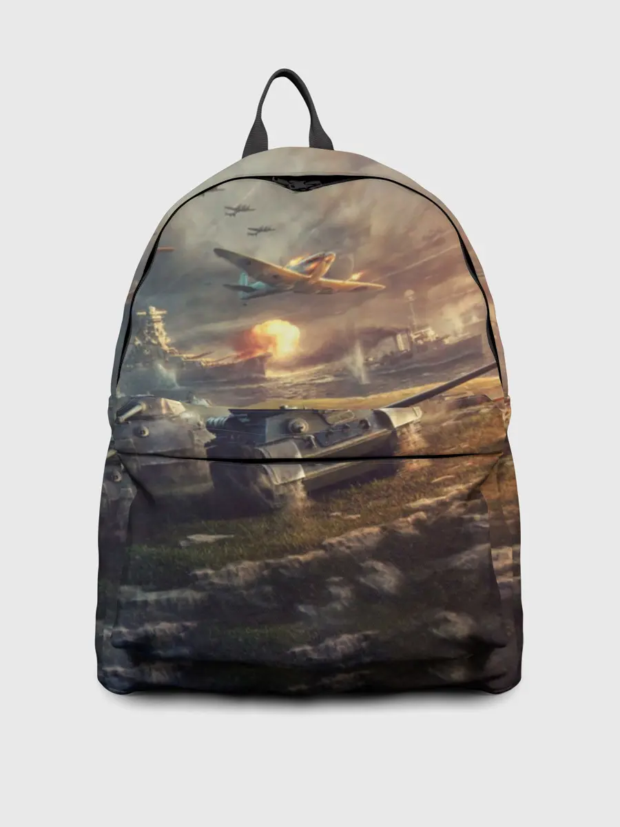 Рюкзак джинсовый / Танки