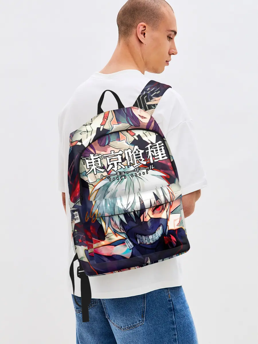 Рюкзак джинсовый / Tokyo Ghoul