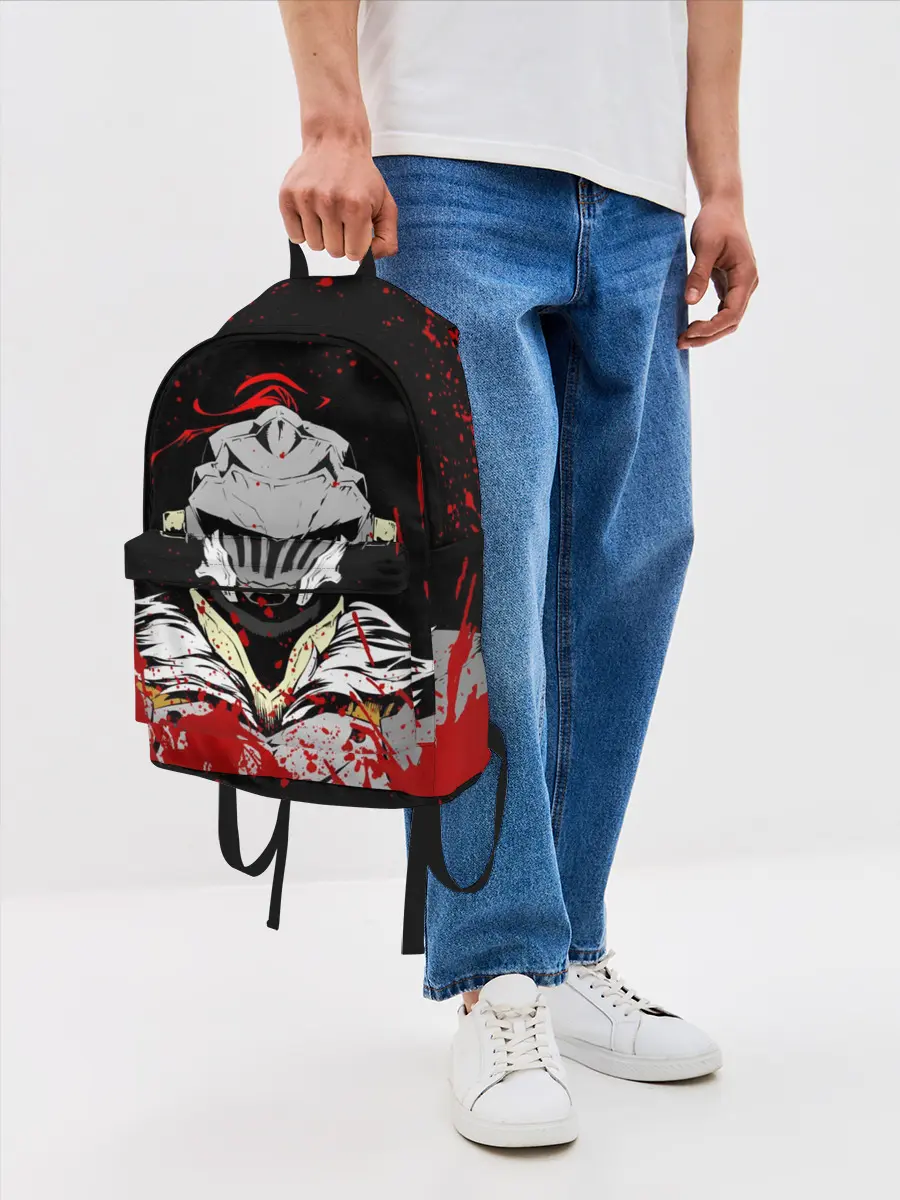 Рюкзак джинсовый / Goblin Slayer stains