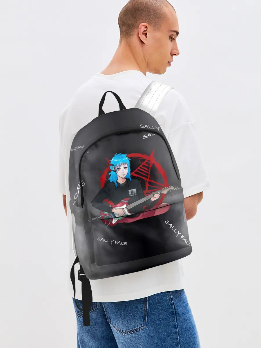Рюкзак джинсовый / Sally Face with a Guitar