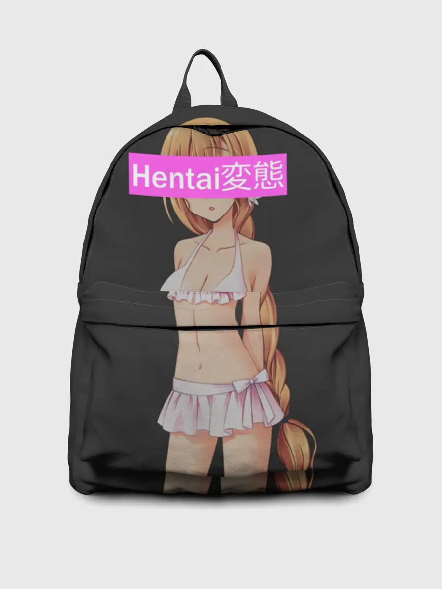 Рюкзак джинсовый / Японская анимация