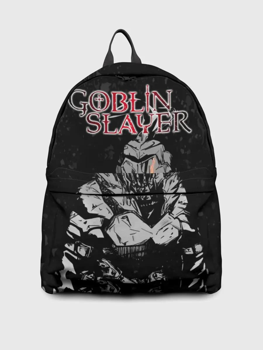 Рюкзак джинсовый / Goblin Slayer black background