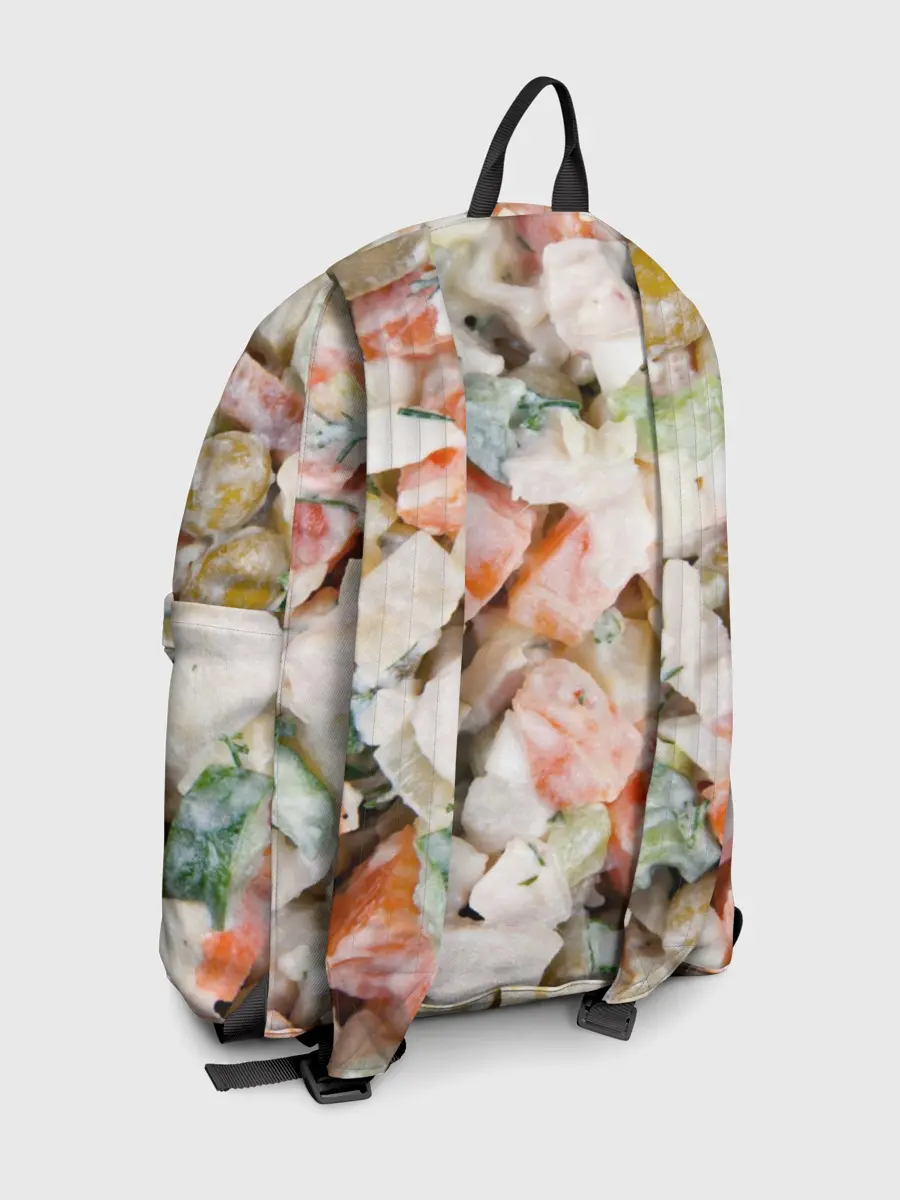 Рюкзак джинсовый / Оливье