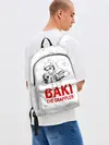 Рюкзак джинсовый / Baki the Grappler