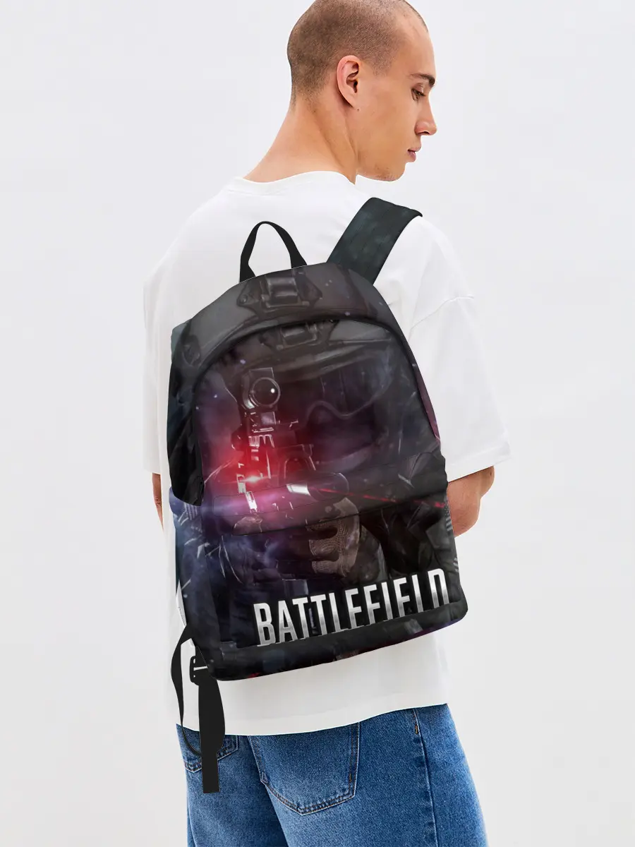 Рюкзак джинсовый / BATTLEFIELD