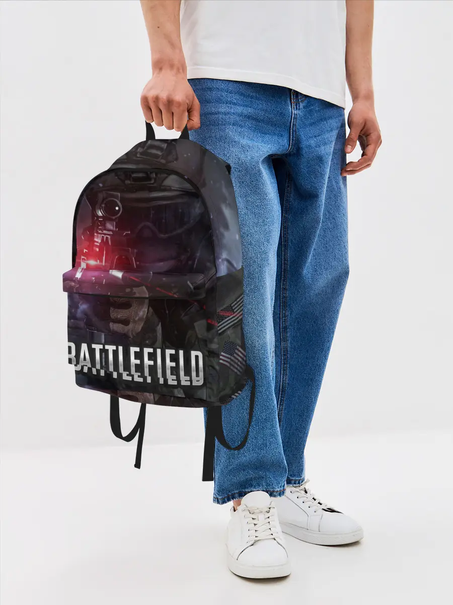 Рюкзак джинсовый / BATTLEFIELD