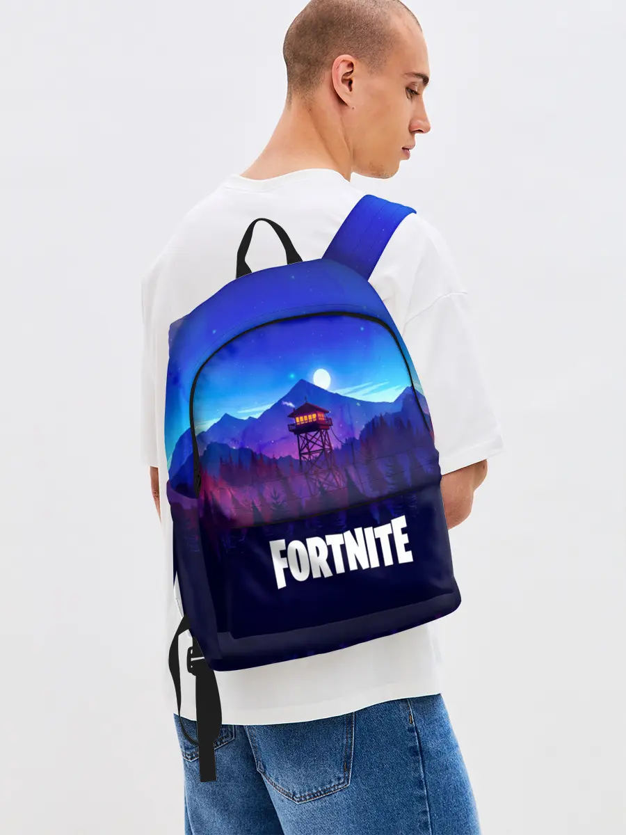 Рюкзак джинсовый / fortnite