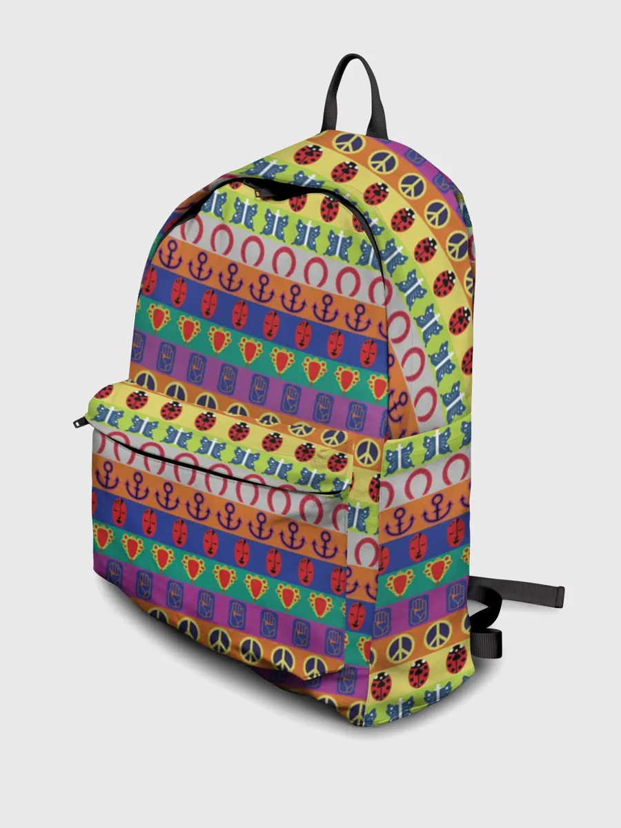 Рюкзак джинсовый / JoJos Bizarre Adventure Logo