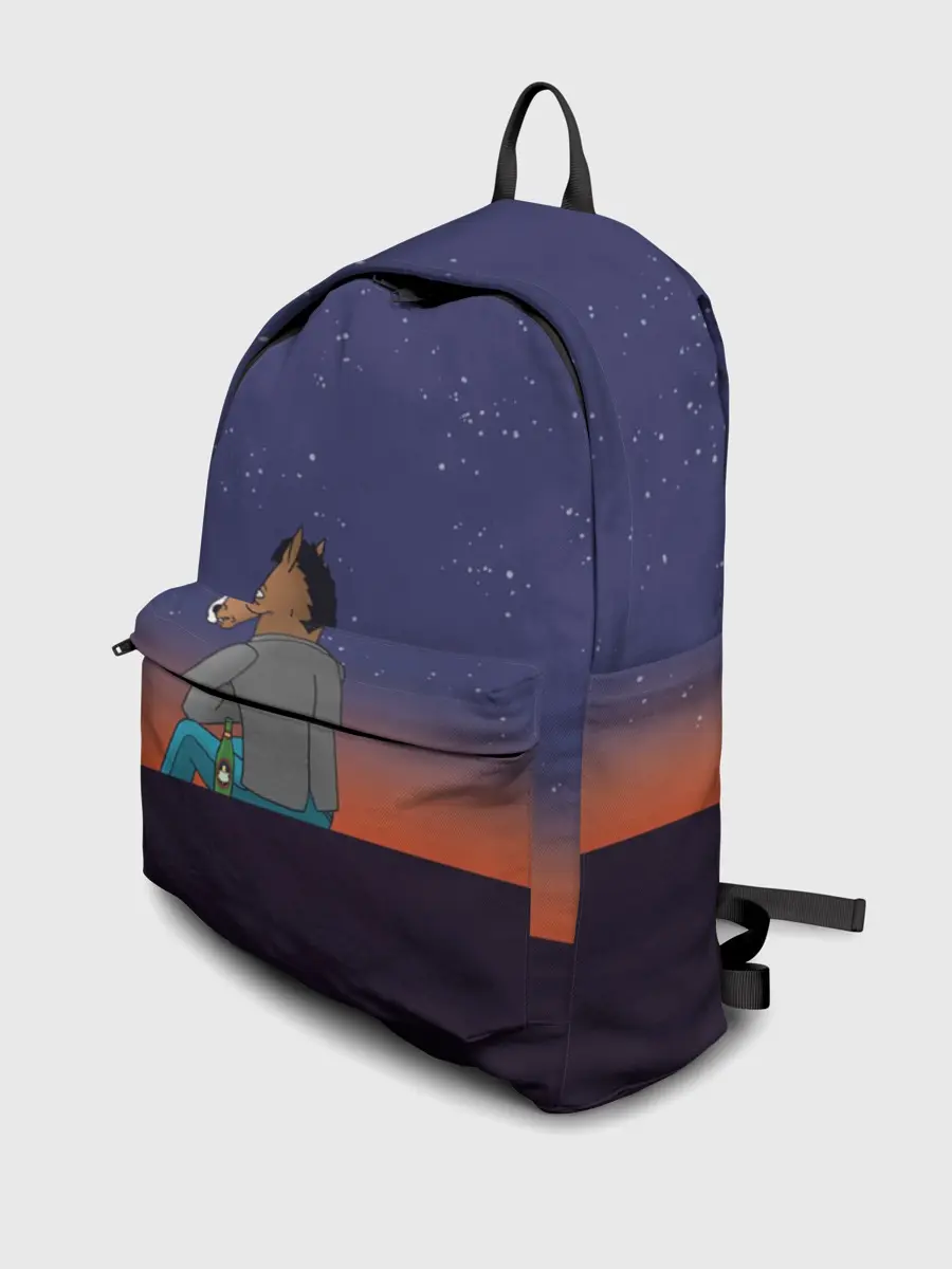 Рюкзак джинсовый / Конь Бо Джек