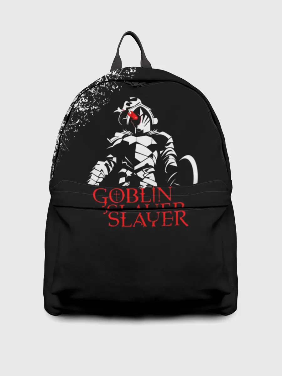 Рюкзак джинсовый / Убийца Гоблинов черно-белый