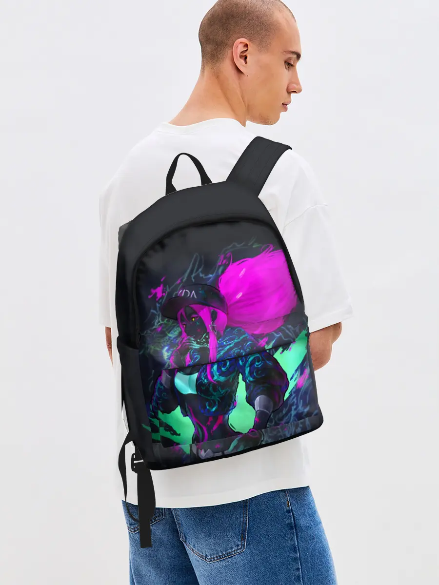 Рюкзак джинсовый / KDA. Akali