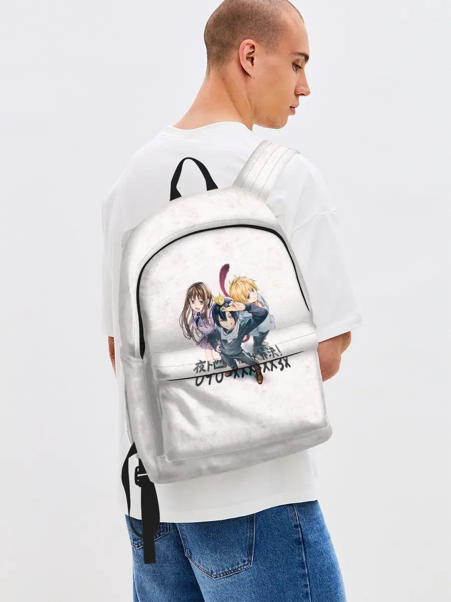 Рюкзак джинсовый / Персонажи БЕЗДОМНОГО БОГА