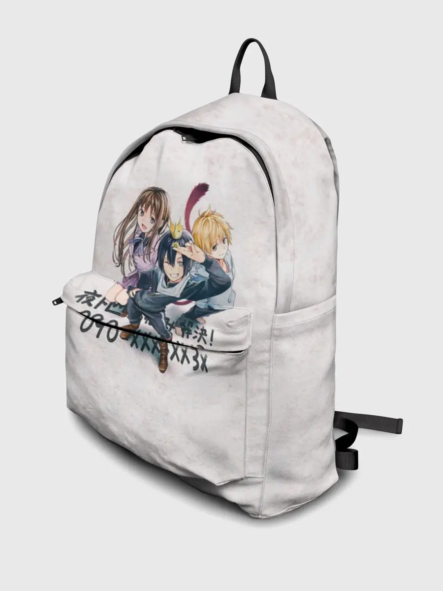 Рюкзак джинсовый / Персонажи БЕЗДОМНОГО БОГА