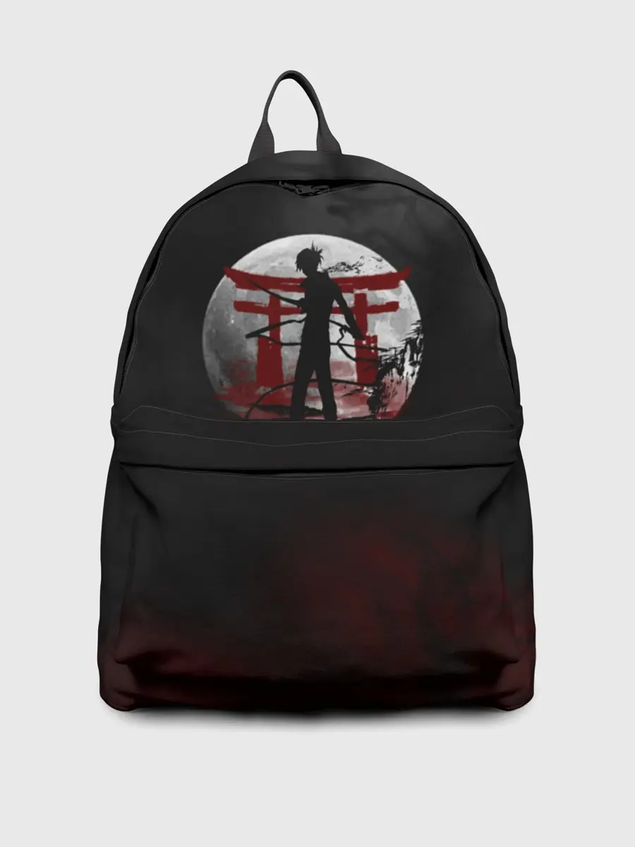 Рюкзак джинсовый / БЕЗДОМНЫЙ БОГ. Темная тема