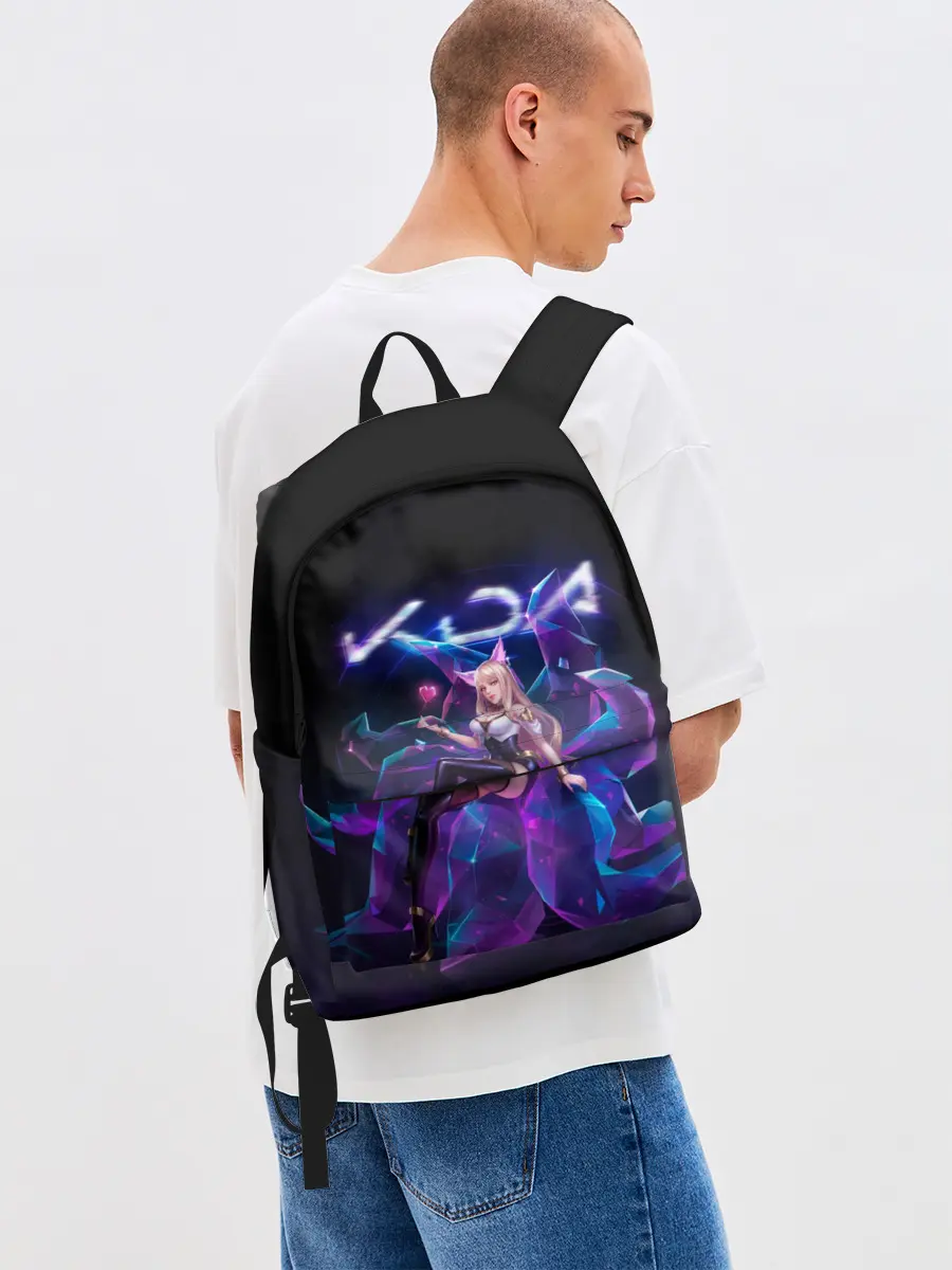 Рюкзак джинсовый / Ahri. KDA