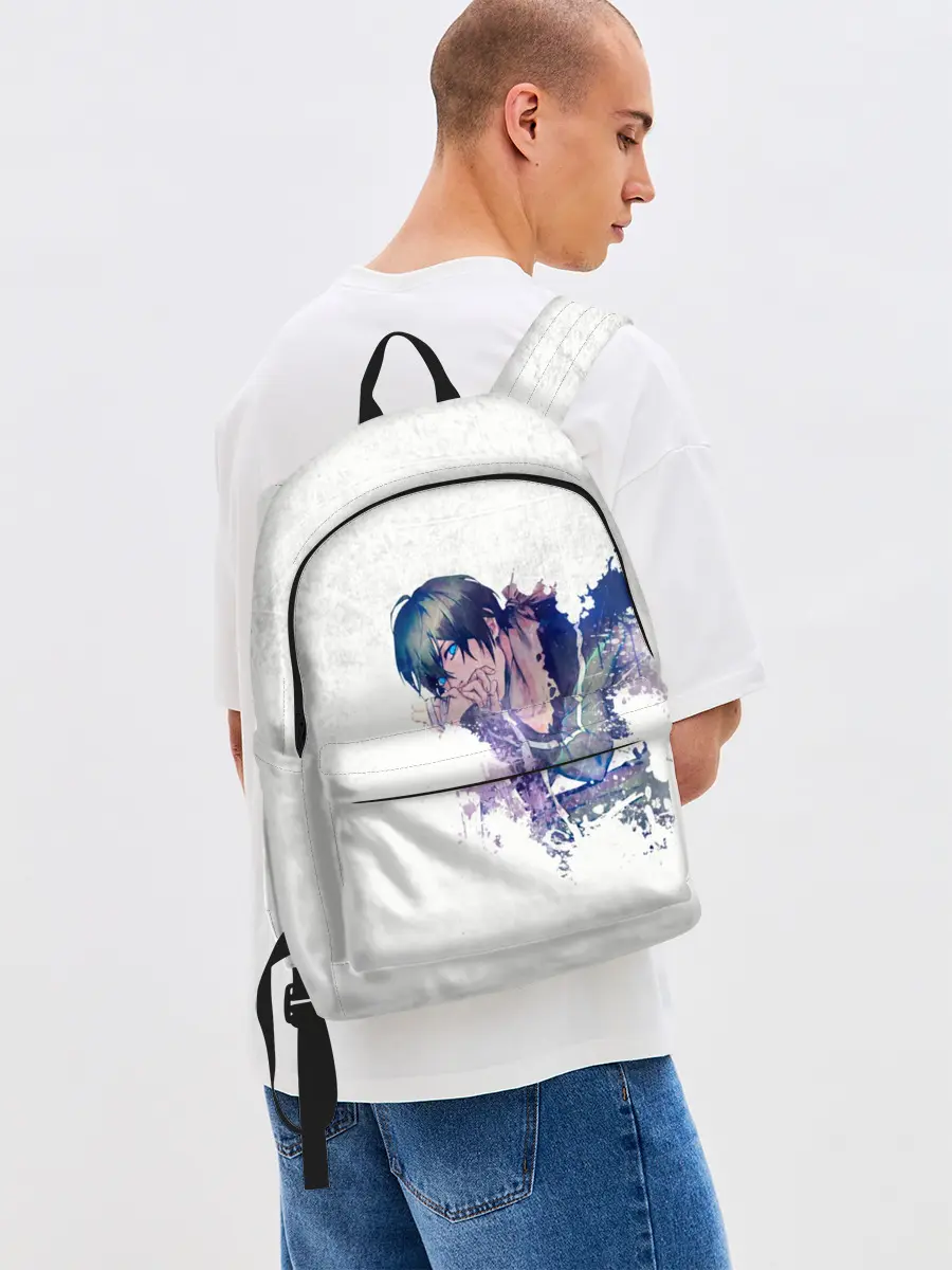 Рюкзак джинсовый / Романтичный Ято. БЕЗДОМНЫЙ БОГ