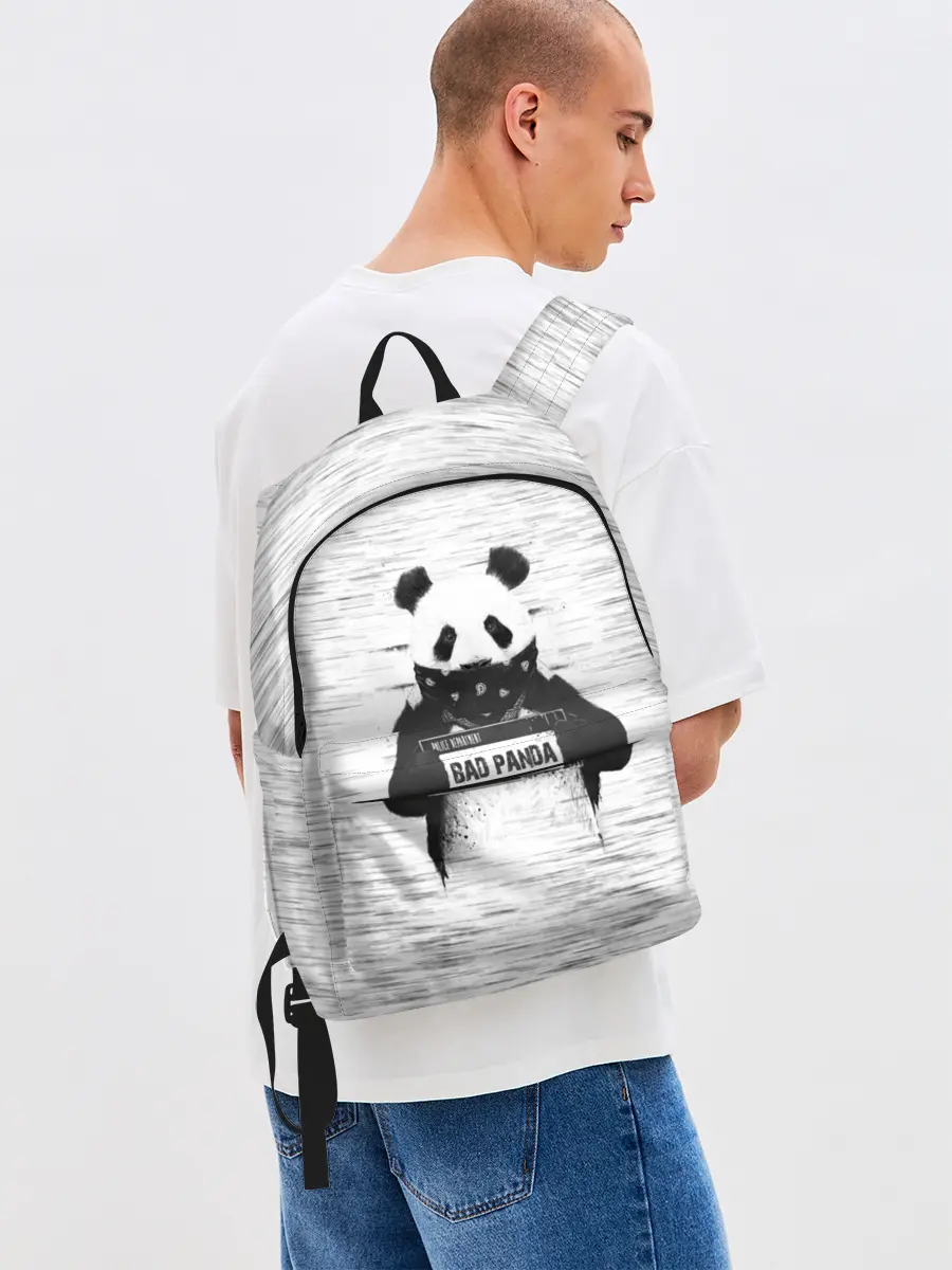 Рюкзак джинсовый / BAD PANDA