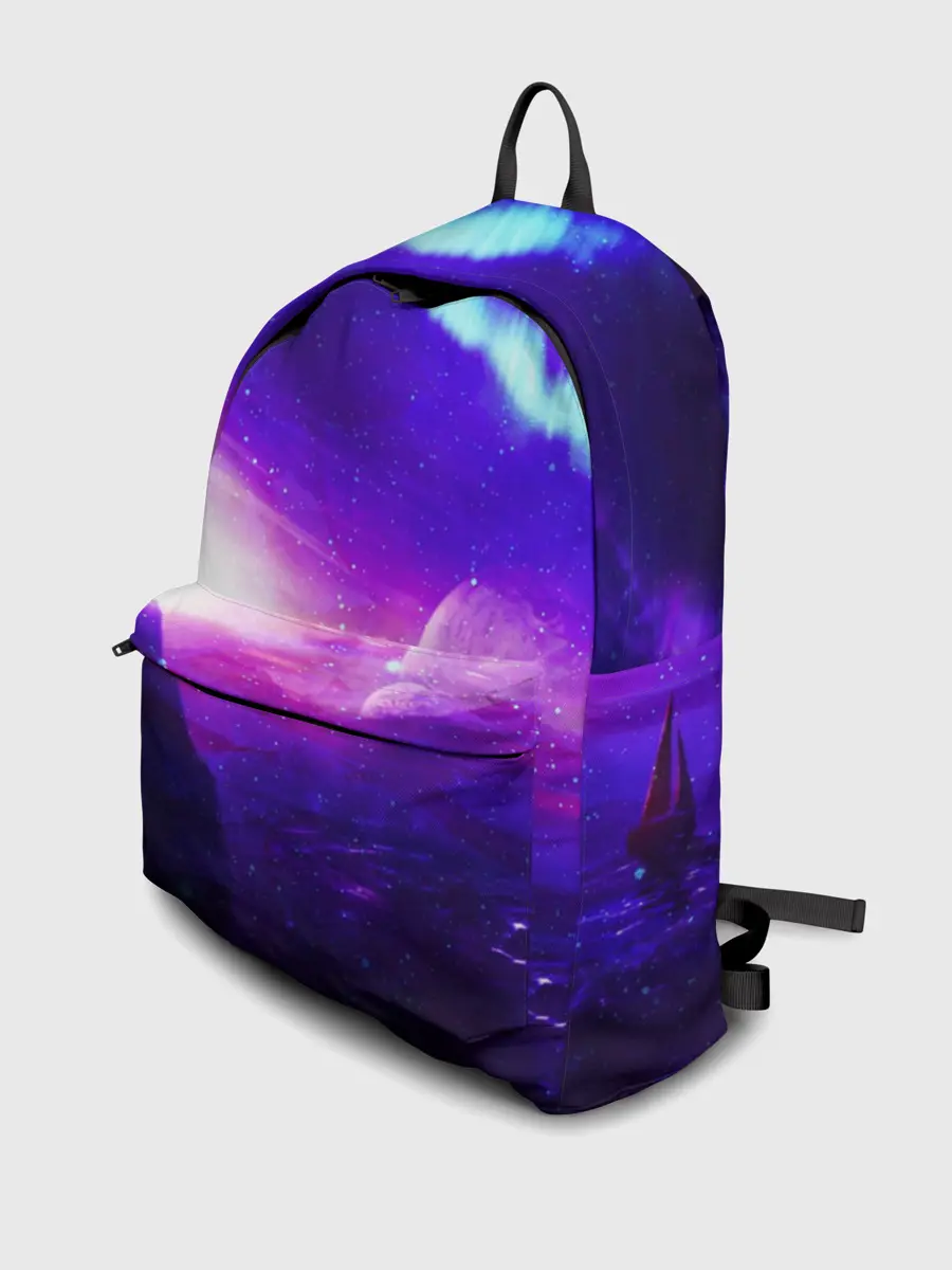 Рюкзак джинсовый / Космическое сияние