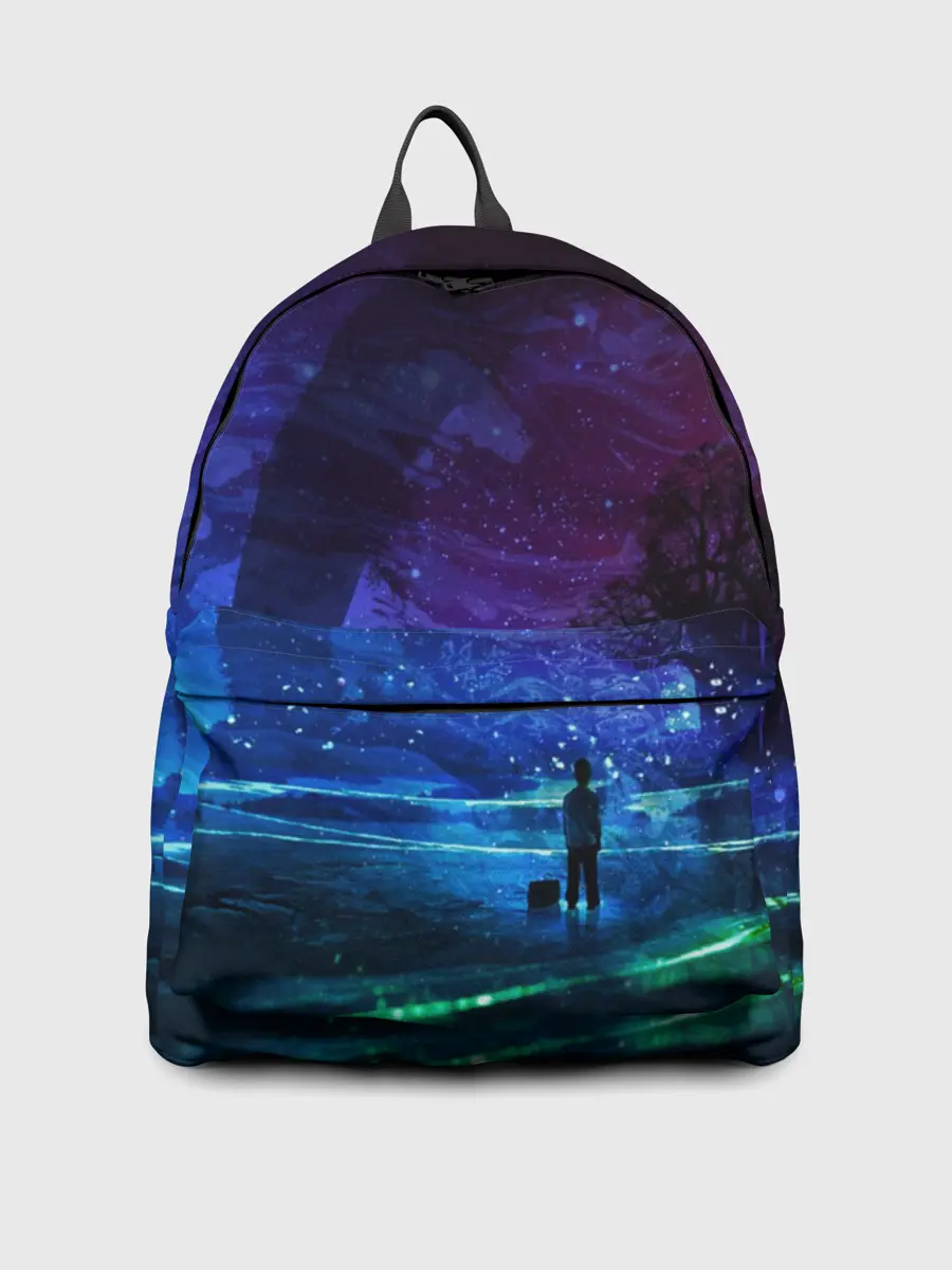 Рюкзак джинсовый / Парень и космос