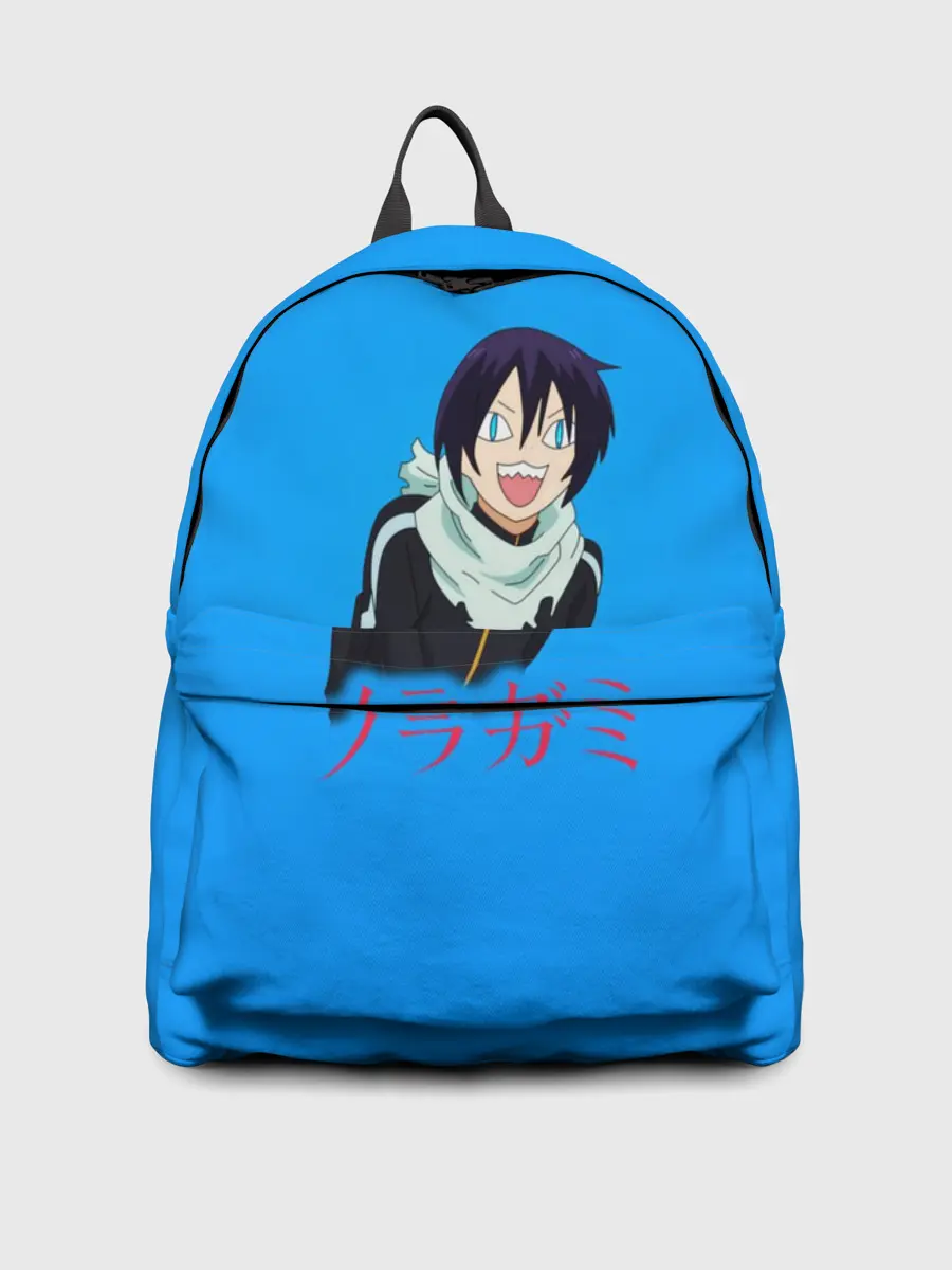 Рюкзак джинсовый / Веселый Ябоку. БЕЗДОМНЫЙ БОГ